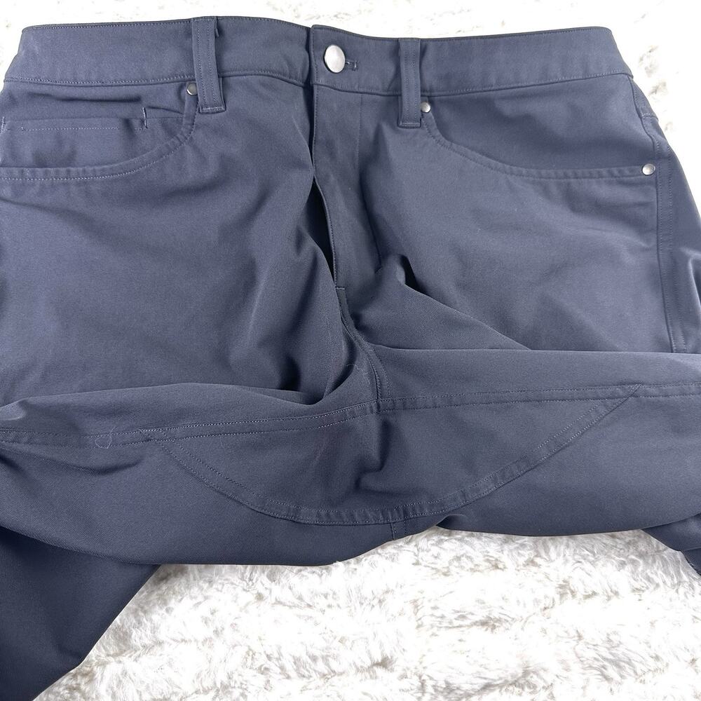 Lululemon ABC Classic Warpstreme Pants - Men's Size 32- Obsidian Gray - Picture 14 of 16